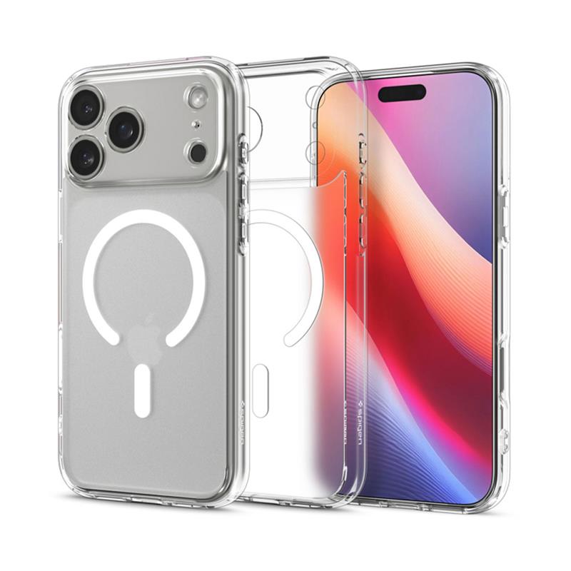Spigen kryt Ultra Hybrid Magsafe pre iPhone 17 Pro - Frost White