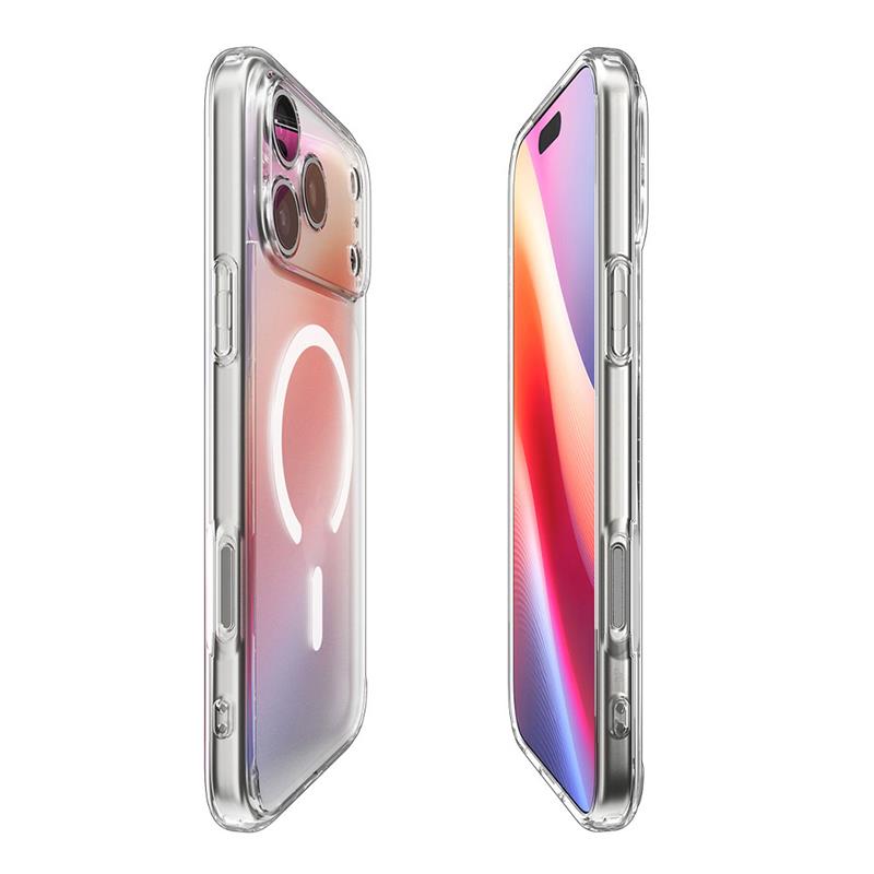 Spigen kryt Ultra Hybrid Magsafe pre iPhone 17 Pro Max - Frost White