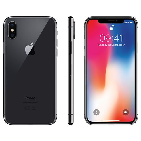 iPhone X 256GB Vesmírně šedý *Použitý s DPH – Třída C*