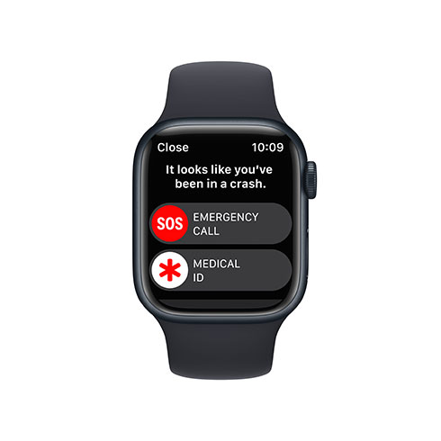 Apple Watch Series 8 GPS 41mm puzdro z temne atramentového hliníka *Použitý s DPH - Trieda C*