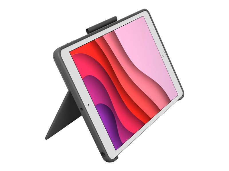 Logitech COMBO TOUCH pro iPad ( 10. gen. a A16)-šedá-CZ/SK