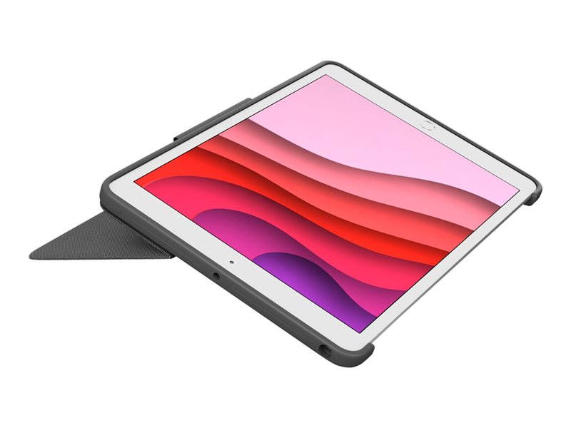 Logitech COMBO TOUCH pre iPad ( 10. gen. a A16) - šedá - CZ/SK