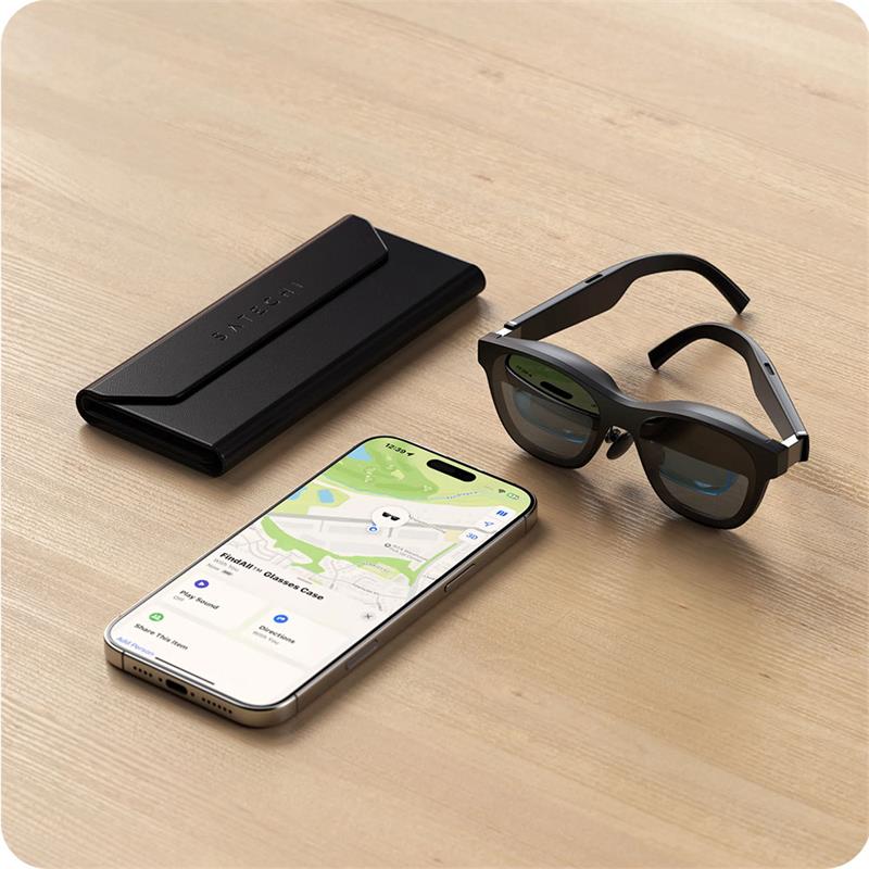 Satechi puzdro Vegan-Leather FindAll Glasses Case - Black