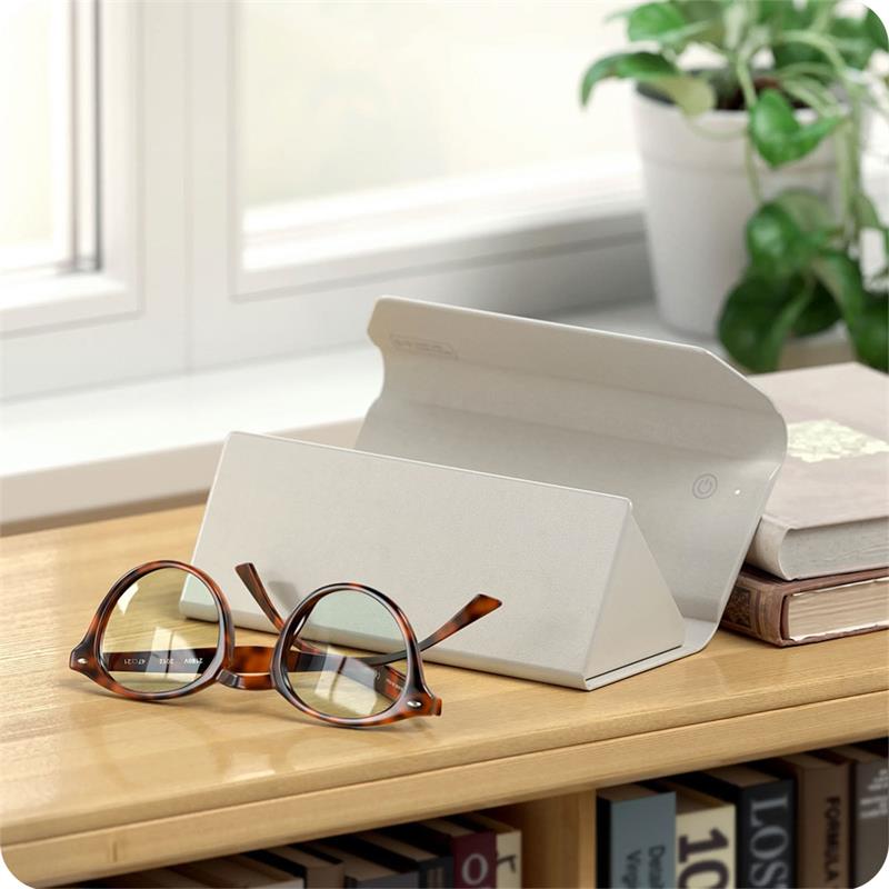 Satechi puzdro Vegan-Leather FindAll Glasses Case - Sand
