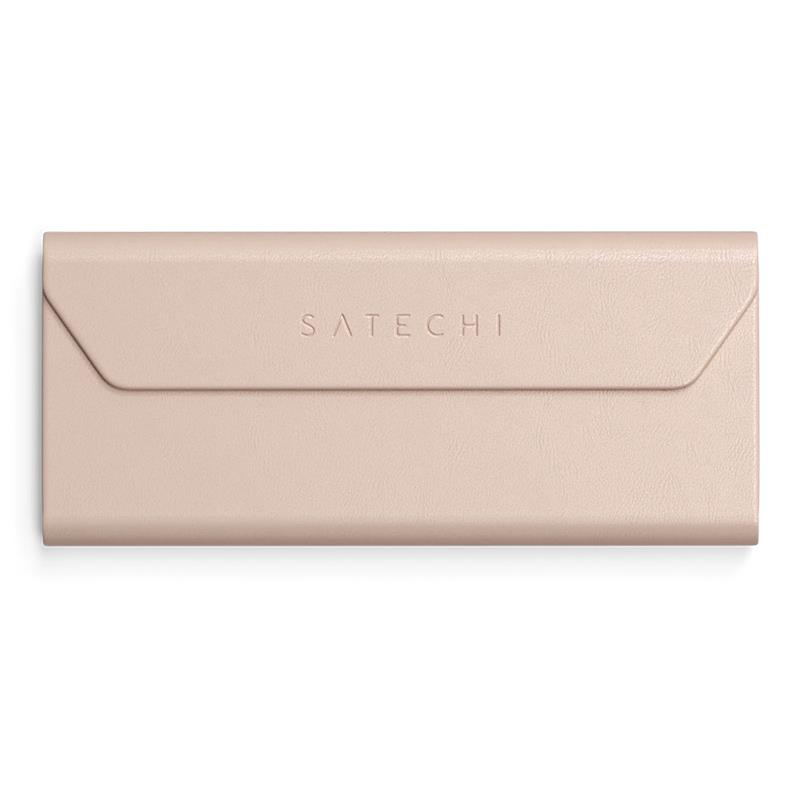 Satechi puzdro Vegan-Leather FindAll Glasses Case - Rose