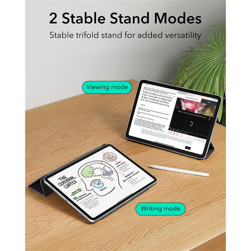 ESR puzdro Rebound Magnetic Case pre iPad Air 13" M2/M3 - Gray *Rozbalený*