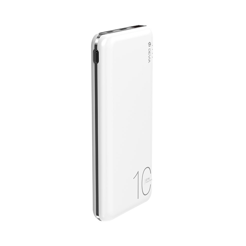 Devia powerbank Smart Series 10000 mAh 22.5W - White *Rozbalený*