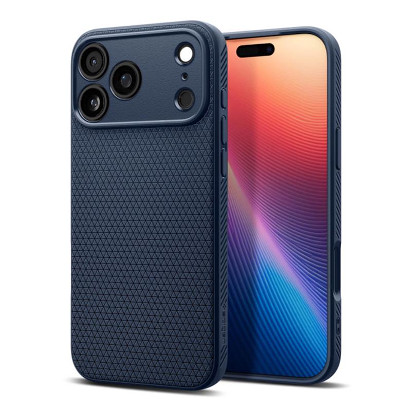 Spigen kryt Liquid Air pre iPhone 17 Pro Max - Navy Blue