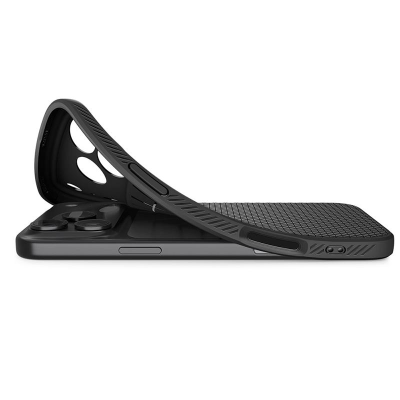 Spigen kryt Liquid Air pre iPhone 17 Pro Max - Matte Black