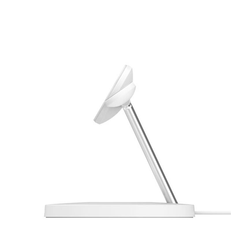 Belkin Boost Charge Pro 3-in-1 Magnetic Wireless Charging Stand with Qi2 15W - White