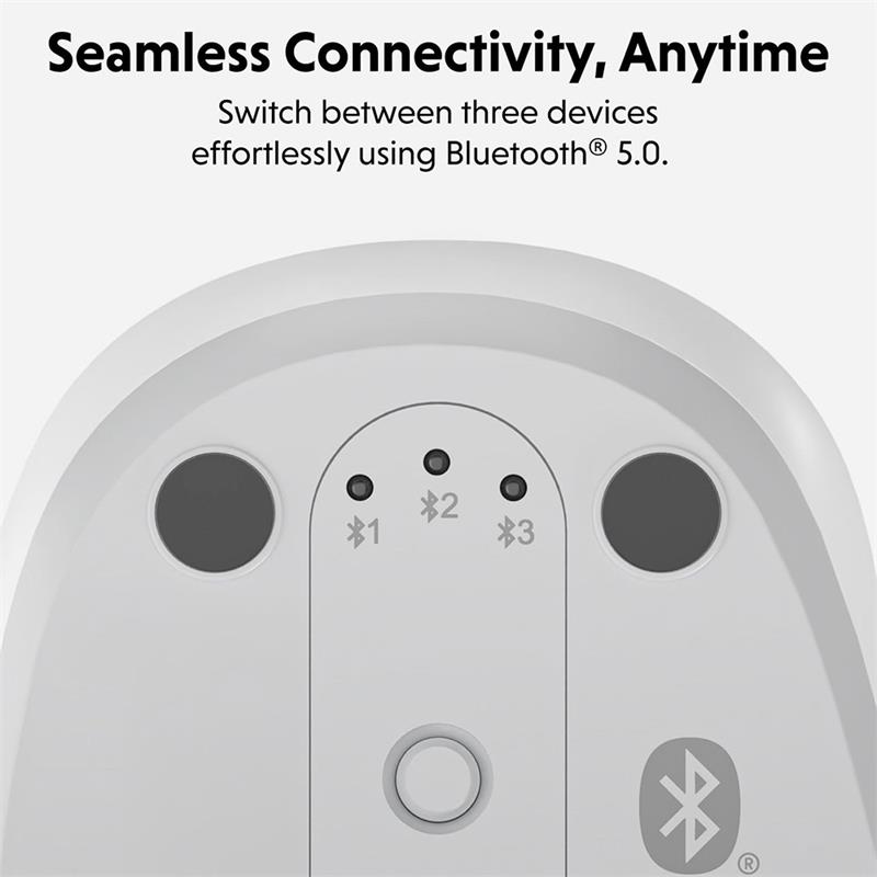 Hyper myš HyperSpace Bluetooth Mouse - White