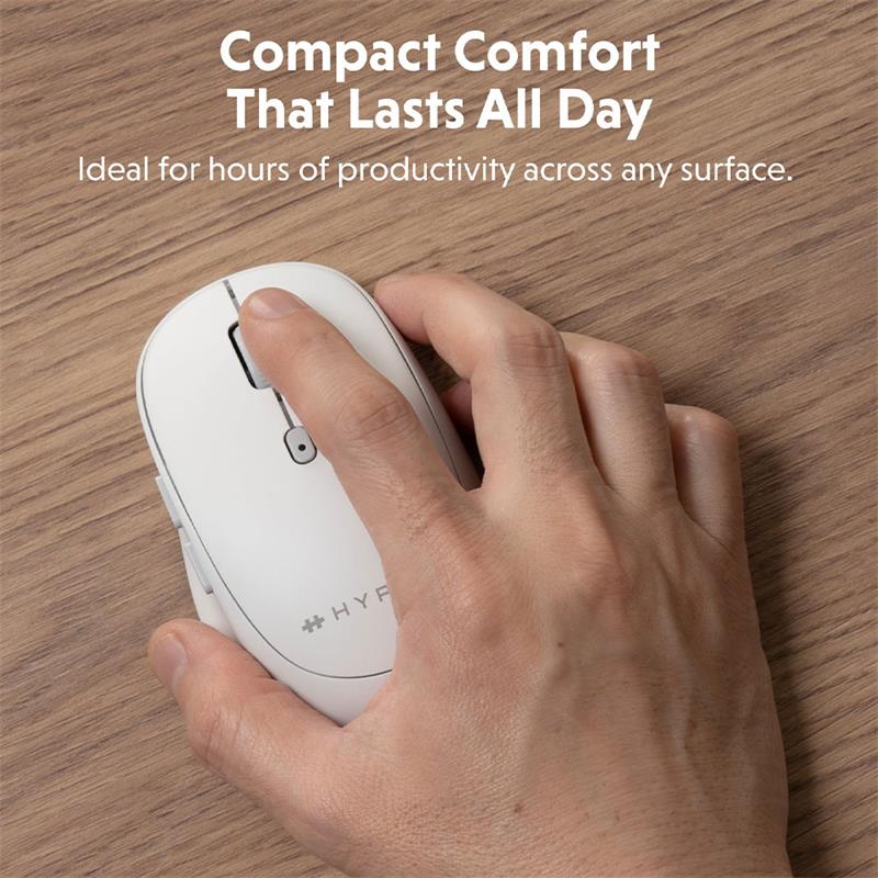Hyper myš HyperSpace Bluetooth Mouse - White