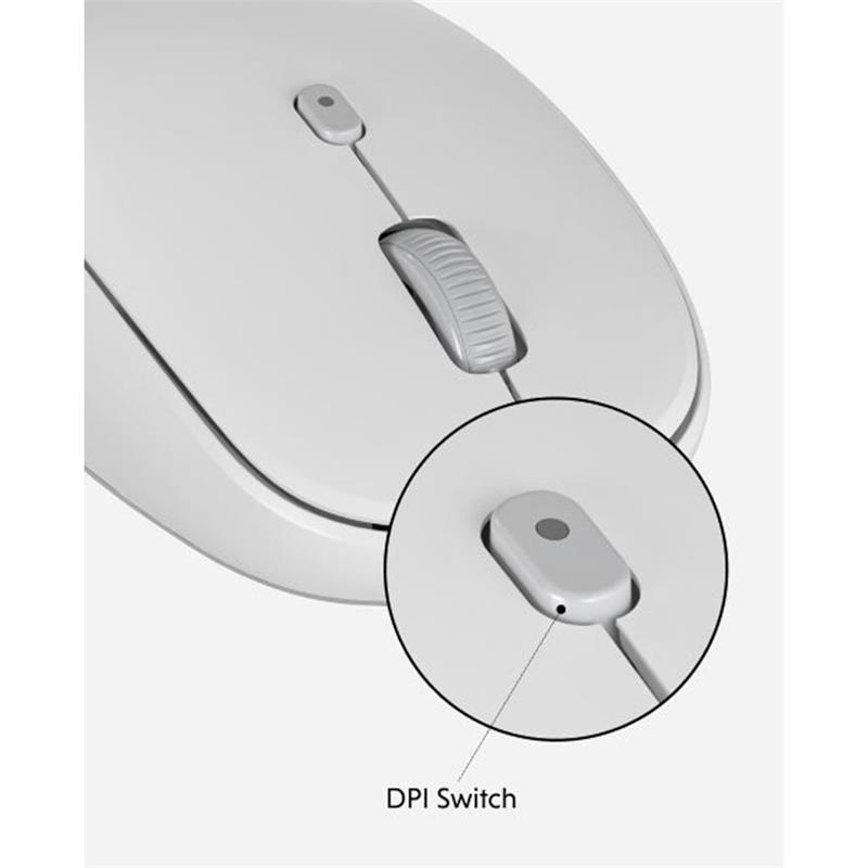 Hyper myš HyperSpace Bluetooth Mouse - White