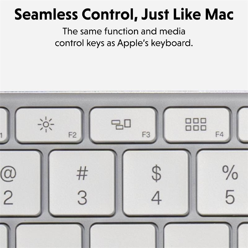 Hyper klávesnica HyperSpace Bluetooth Wireless Keyboard EN - Space Gray