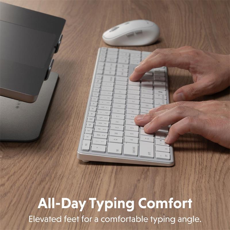 Hyper klávesnica HyperSpace Bluetooth Wireless Keyboard EN - Space Gray