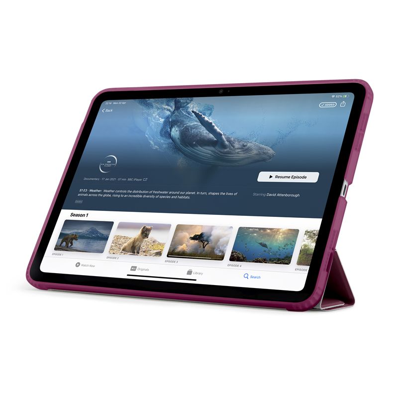 Pipetto pouzdro Origami No1 Original Case pro iPad (2022)/iPad (A16) Burgundy