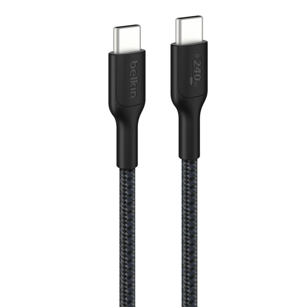 Belkin kabel Boost Charge Pro USB-C to USB-C 240W 3m - černý