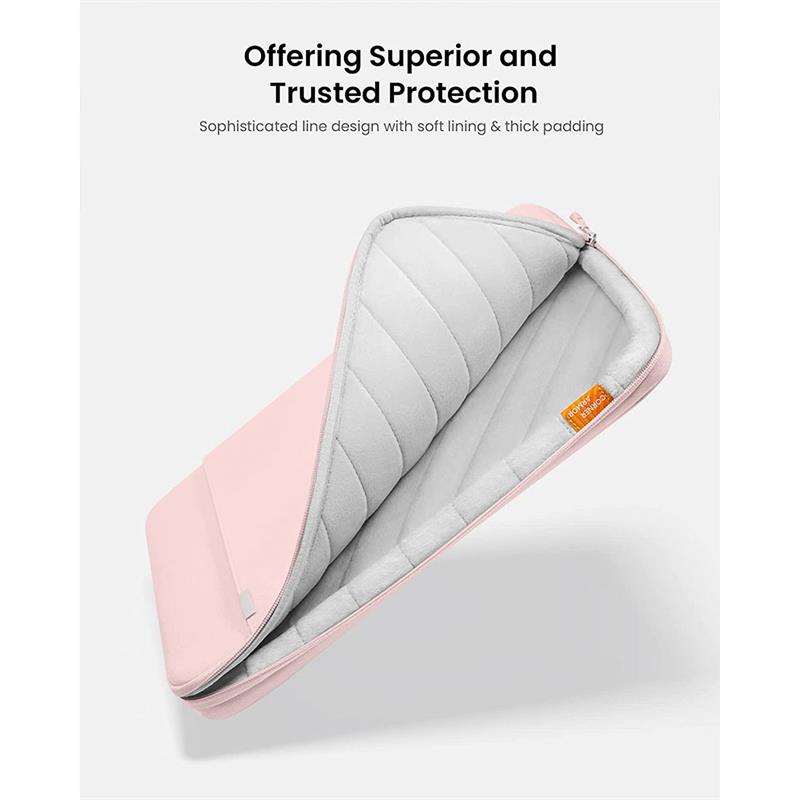 Tomtoc Sleeve pouzdro pro MacBook Pro 14" - růžová
