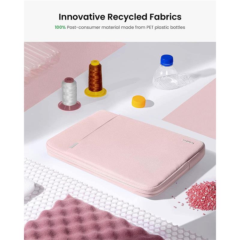 Tomtoc Sleeve pouzdro pro MacBook Pro 14" - růžová