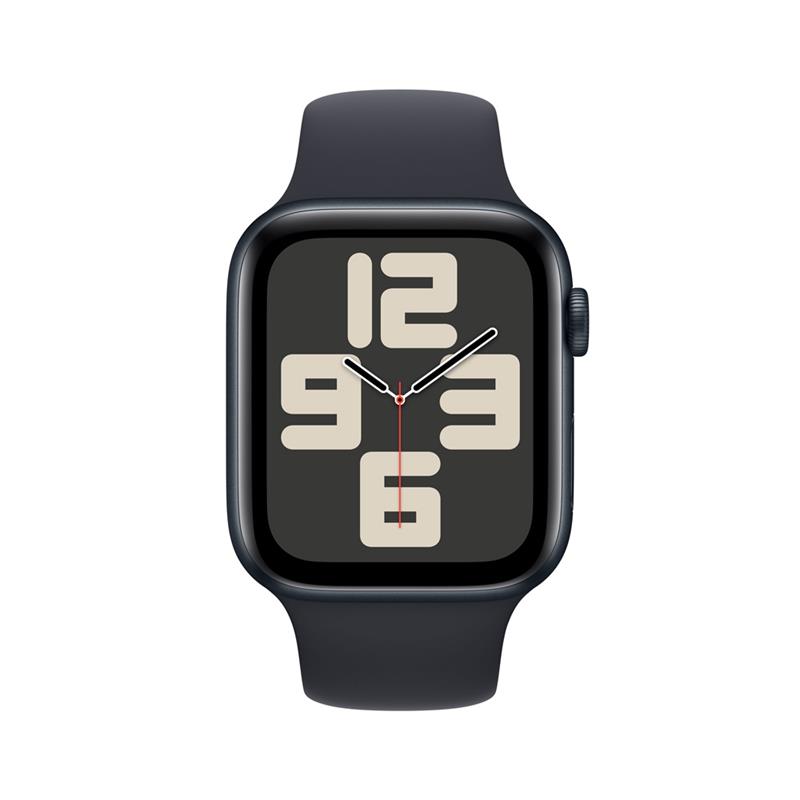 Apple Watch SE GPS 44mm Midnight Aluminium Case with Midnight Sport Band - S/M *Vystavený*