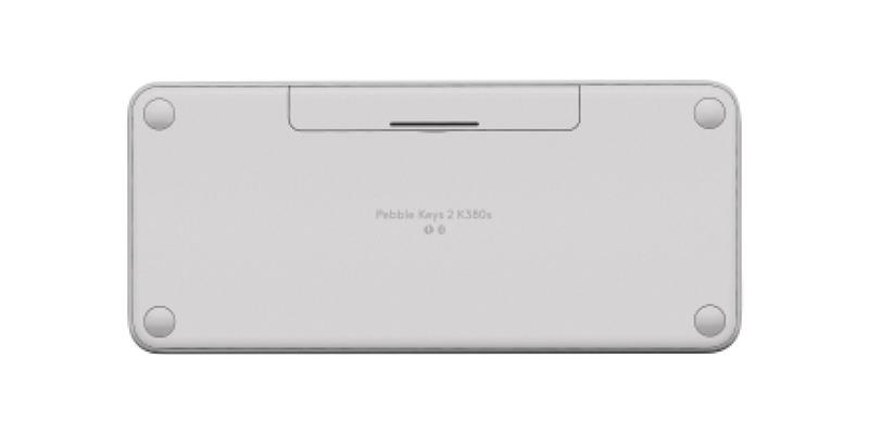 Logitech K380s Pebble Keys 2 - Bluetooth klávesnica - biela - US