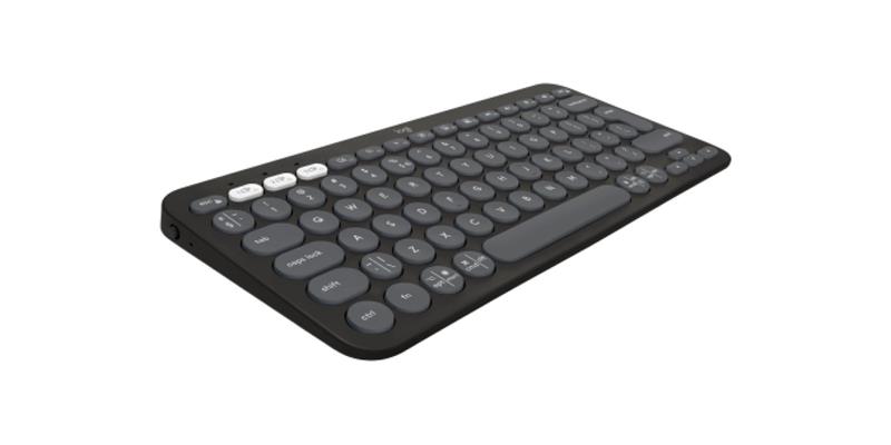 Logitech K380s Pebble Keys 2 - Bluetooth klávesnica - grafitová - US