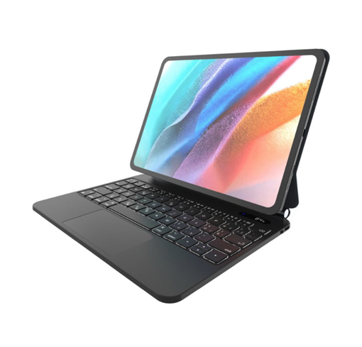 FIXED Typee bezdrátová klávesnice s magnetickým uchycením pro Apple iPad Pro 12,9"/iPad Pro 13"/iPad Air 13", CZ, černá