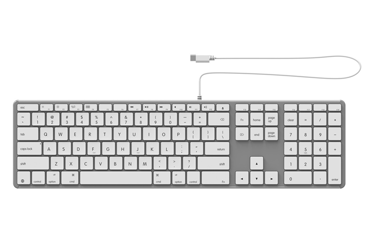 ZAGG klávesnice Wired USB-C - CZ - Silver