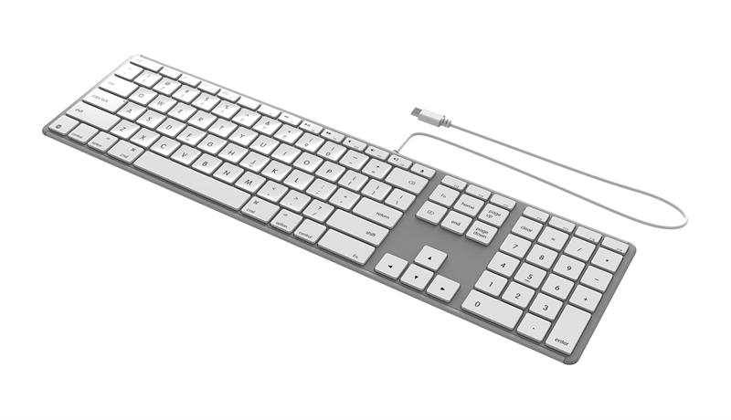 ZAGG klávesnice Wired USB-C - CZ - Silver