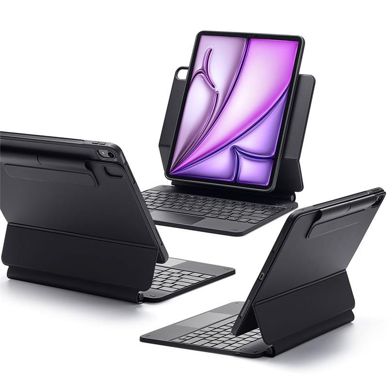 ESR klávesnica Rebound Magnetic Keyboard Case pre iPad Air 13" M2/M3 2024/2025 EN - Black *Používaný*