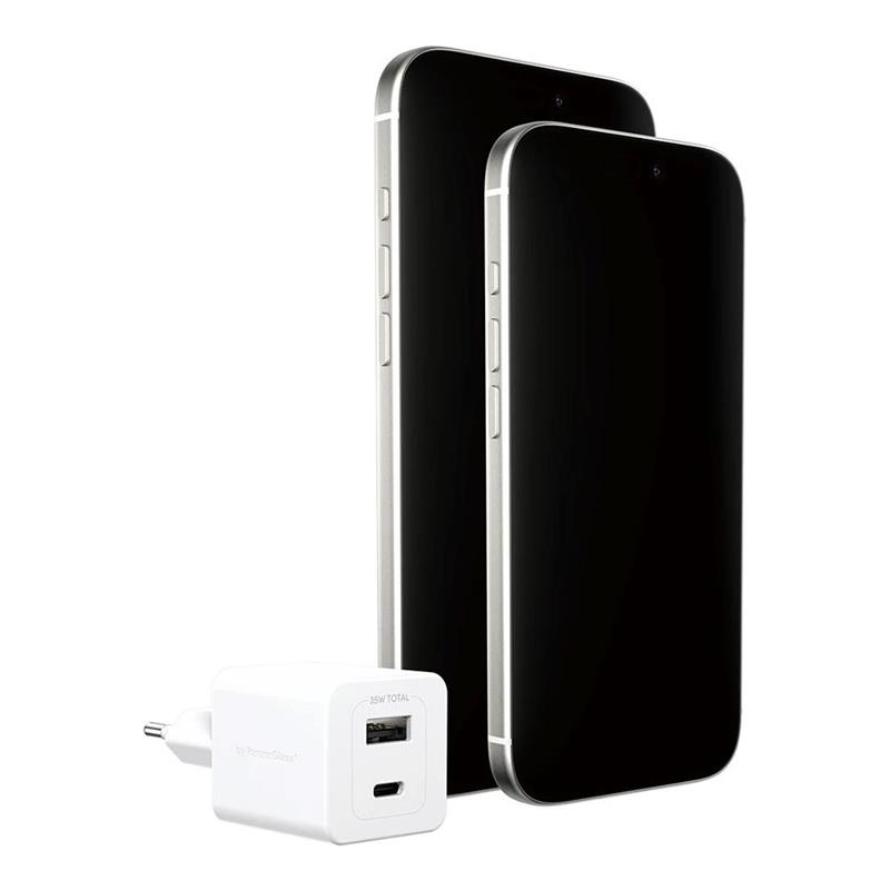 PanzerGlass EMPOWER Grand Prix USB-C/USB-A GaN 35W - White