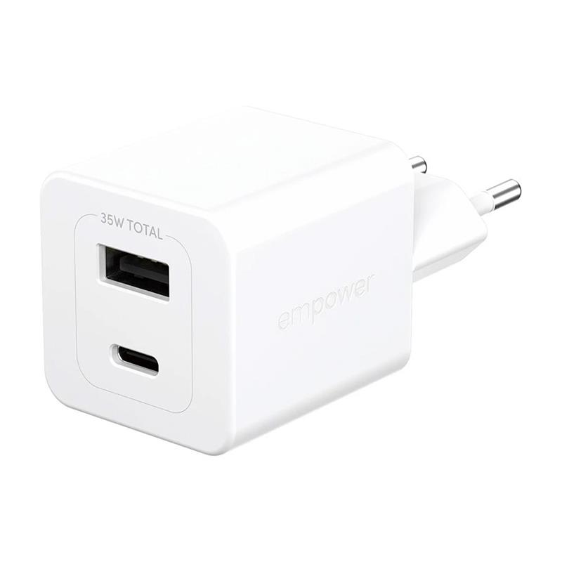PanzerGlass EMPOWER Grand Prix USB-C/USB-A GaN 35W - White
