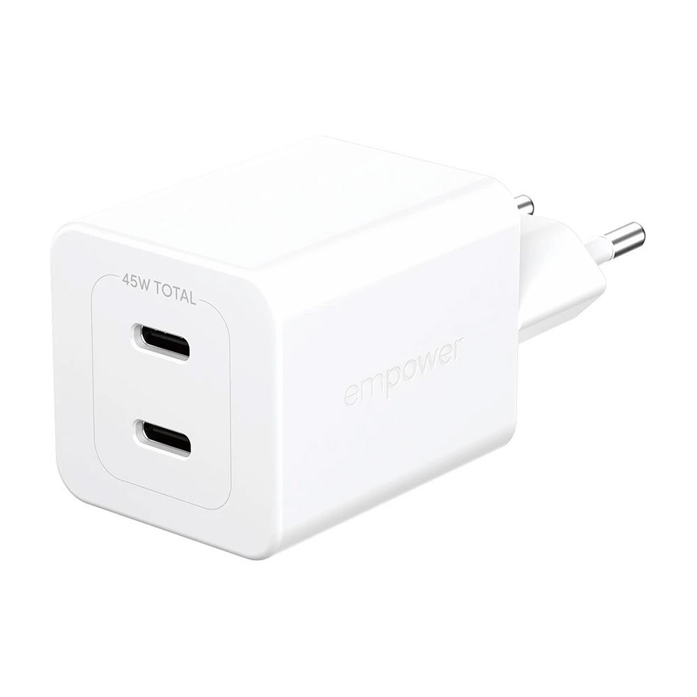 PanzerGlass EMPOWER Grand Prix Dual USB-C GaN 45W - White