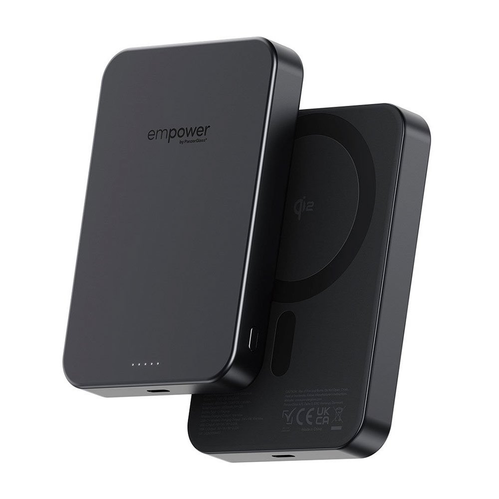 PanzerGlass EMPOWER Wireless Qi2 Powerbank 10.000 mAh - Black