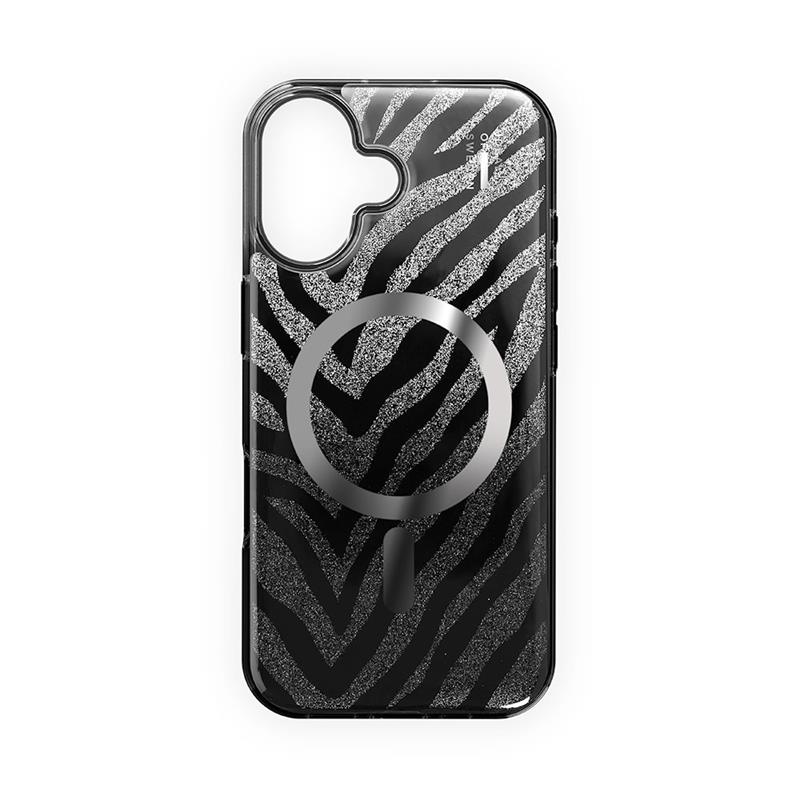 iDeal Fashion Clear Case MagSafe iPhone 17 Zebra Mystique