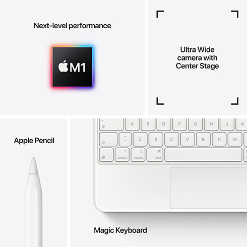 iPad Pro 11" (2021) Wi-Fi 128GB strieborná *Trieda A*