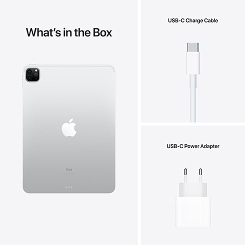 iPad Pro 11" (2021) Wi-Fi 128GB strieborná *Trieda A*