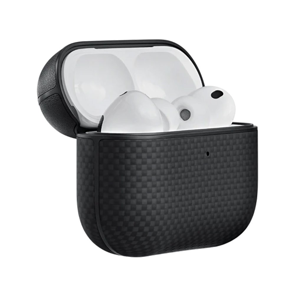 Pitaka pouzdro Aramid Fiber Case pro Airpods Pro 3 - Black/Grey