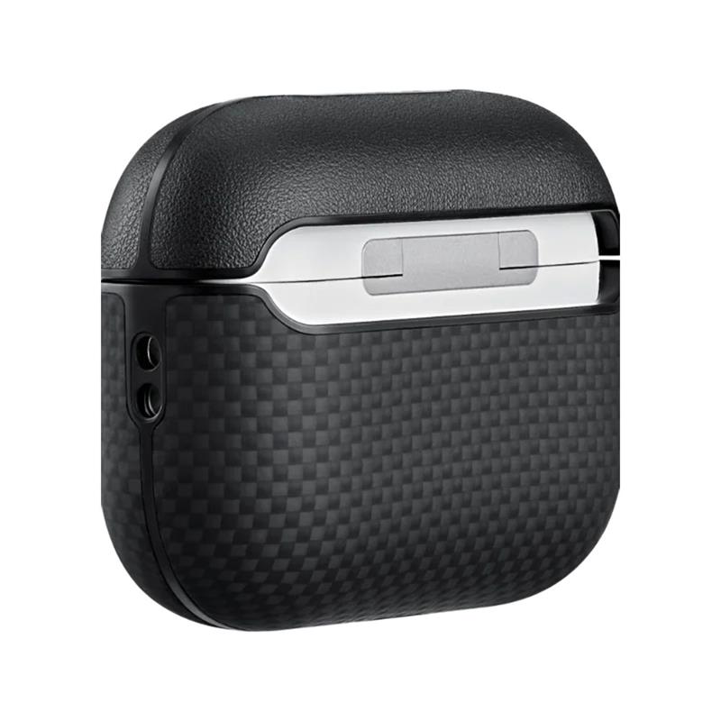 Pitaka pouzdro Aramid Fiber Case pro Airpods Pro 3 - Black/Grey