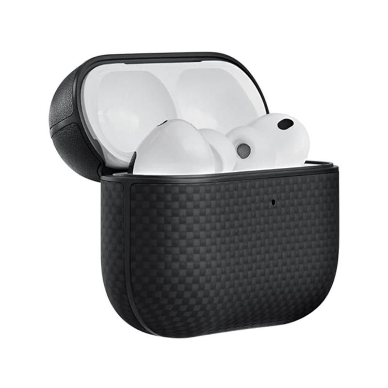 Pitaka pouzdro Aramid Fiber Case pro Airpods Pro 3 - Black/Grey