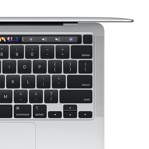 MacBook Pro 13" Apple M1 8-core CPU 8-core GPU 8GB 512GB Stříbrný SK *Použitý s DPH – Třída C*