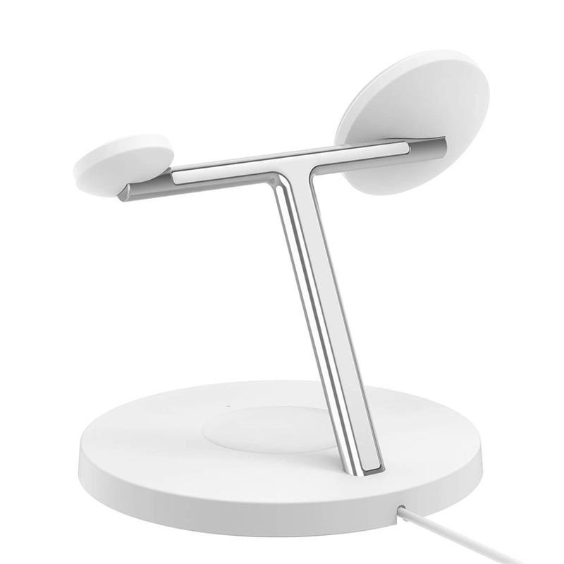 Belkin Boost Charge Pro 3-in-1 Magnetic Wireless Charging Stand with Qi2 15W - White *Rozbalený*