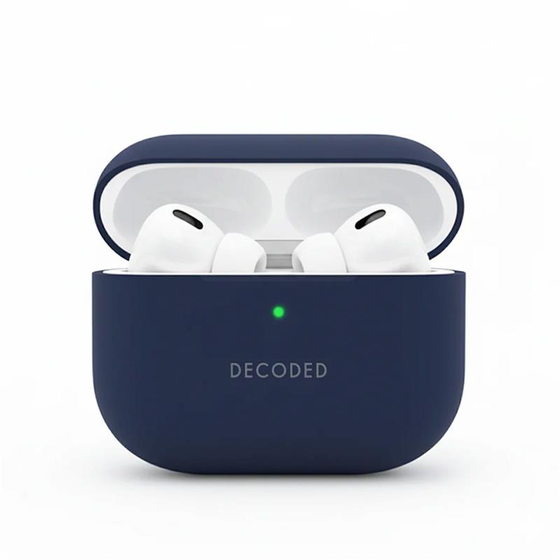 Decoded puzdro Silicone AirCase pre Apple Airpods Pro 3 - Navy Blue