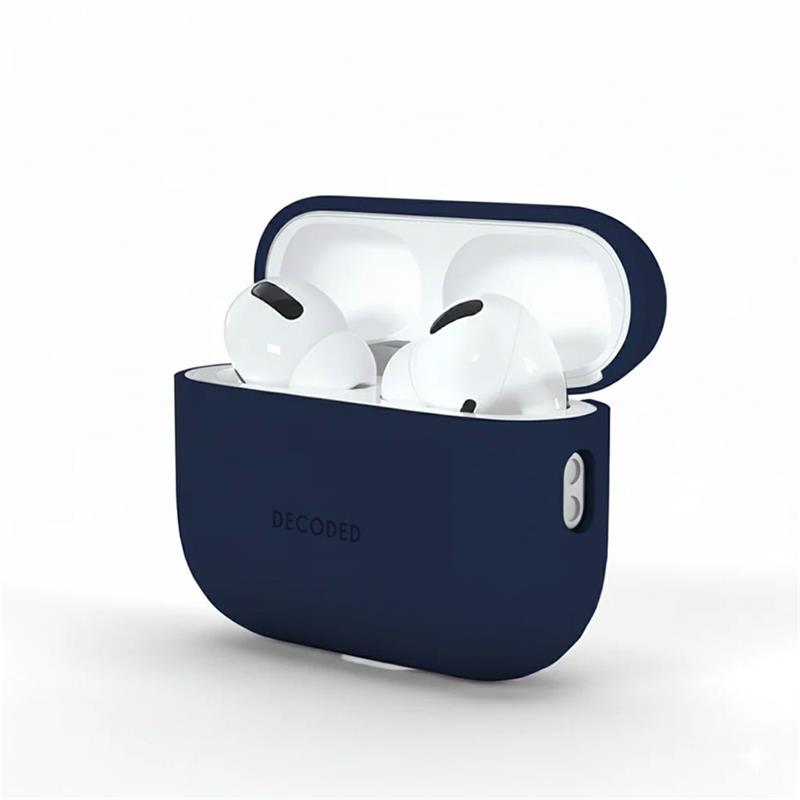 Decoded puzdro Silicone AirCase pre Apple Airpods Pro 3 - Navy Blue
