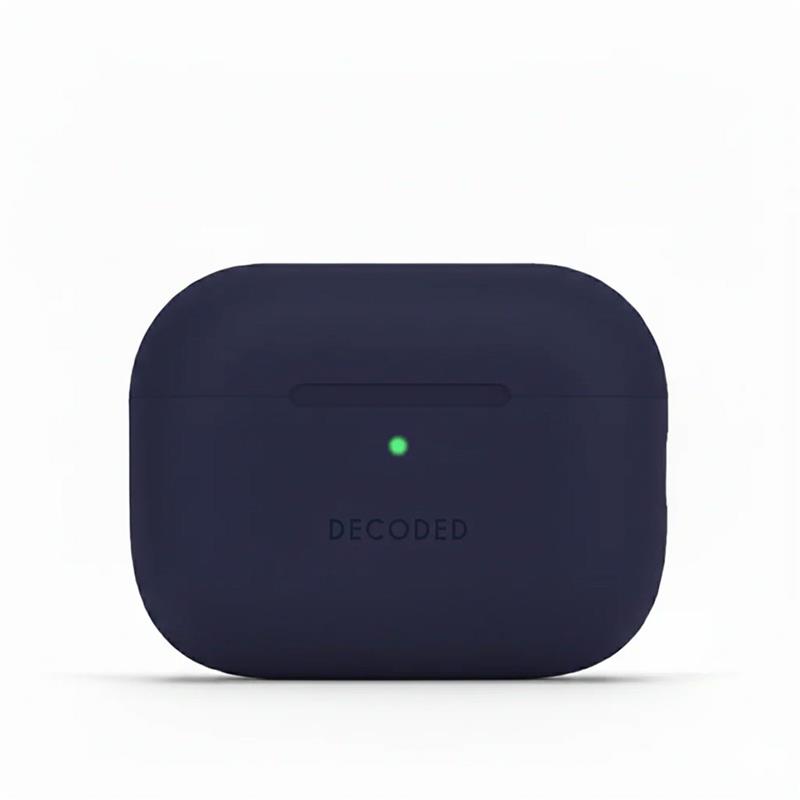 Decoded puzdro Silicone AirCase pre Apple Airpods Pro 3 - Navy Blue