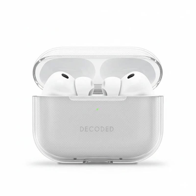 Decoded puzdro Silicone AirCase pre Apple Airpods Pro 3 - Transparent