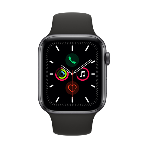 Apple Watch Series 5 GPS 44mm pouzdro z kosmicky šedého hliníku *Třída B*