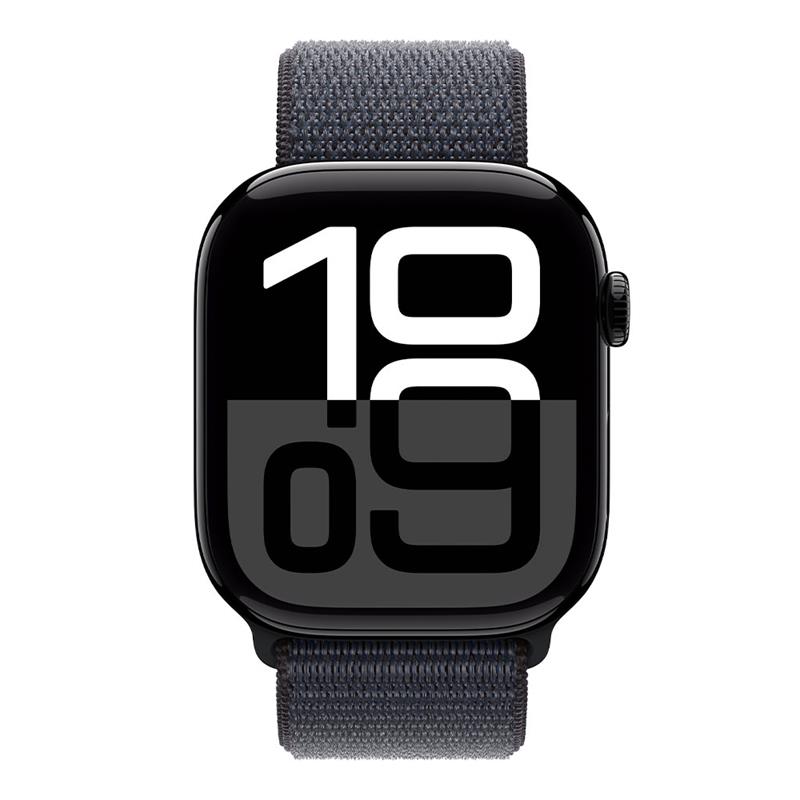 Apple Watch Series 10 GPS 46mm Jet Black Aluminium Case with Ink Sport Loop *Rozbalený*