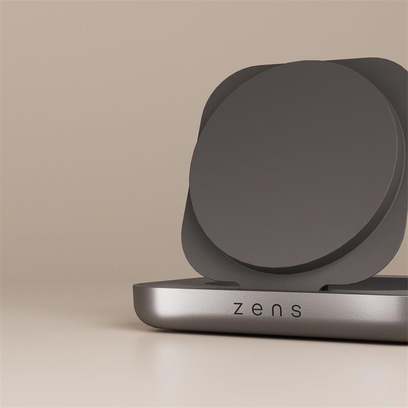 ZENS Qi2 Magnetic Nightstand charger Black
