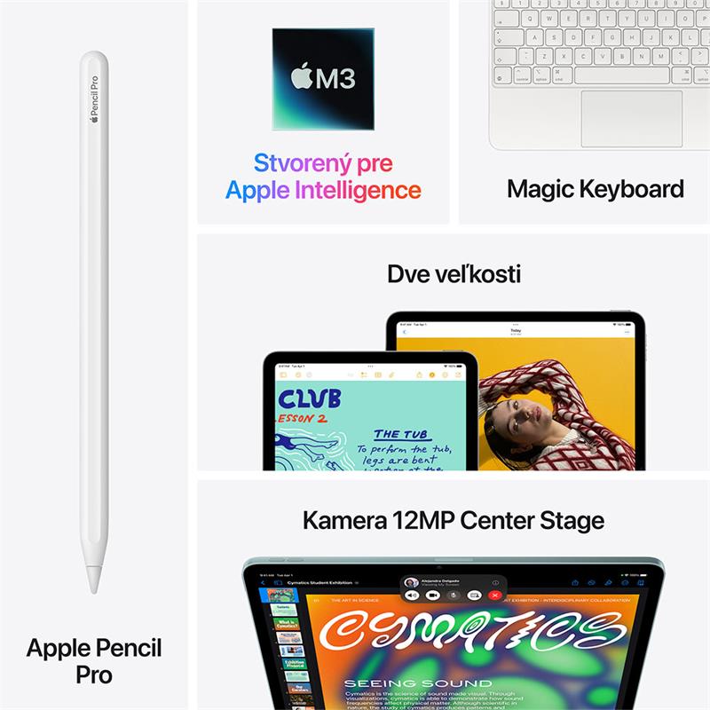 iPad Air 11" Wi-Fi 256GB Fialový (2025) *Rozbalený*